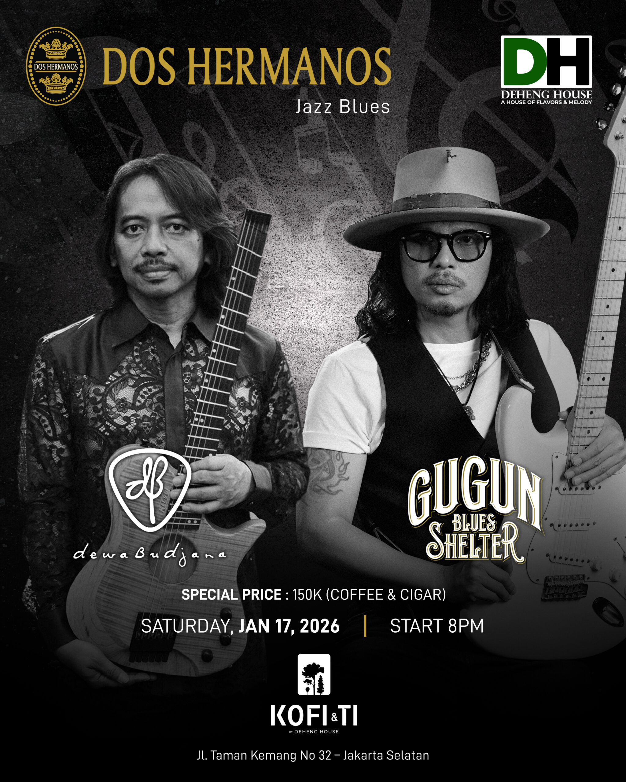 JAZZ & BLUES | DEWA BUDJANA & GUGUN BLUES SHELTER